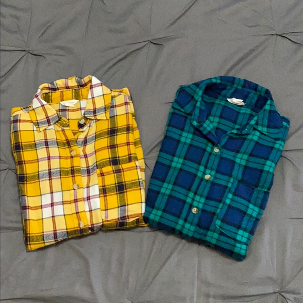 Women’s long sleeve flannel shirts